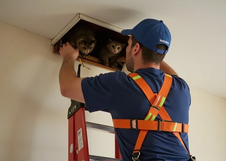 Safe Roof Cavity Access Augustine Heights